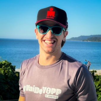 Boné Trucker Ironman Brasil IM01 – Vermelho