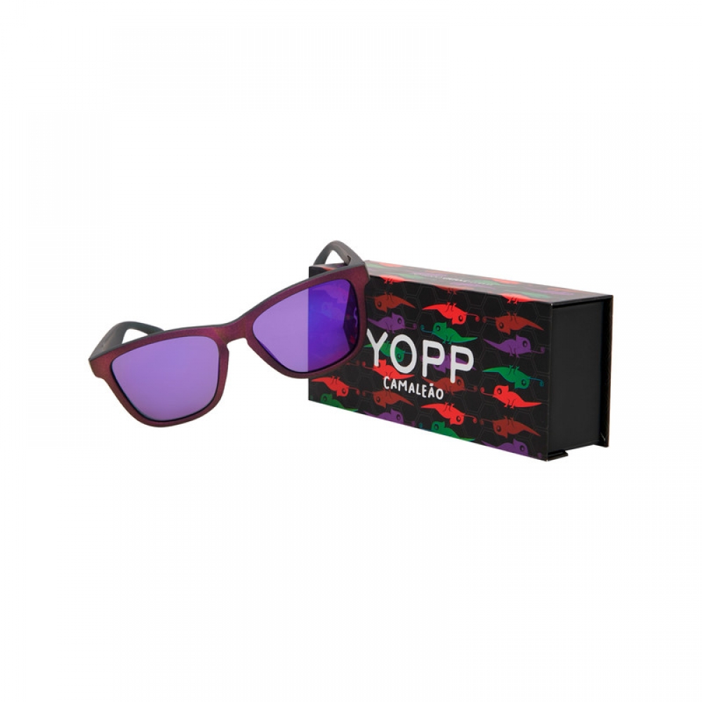 Óculos de Sol Yopp Polarizado Uv400 Camaleão Pink