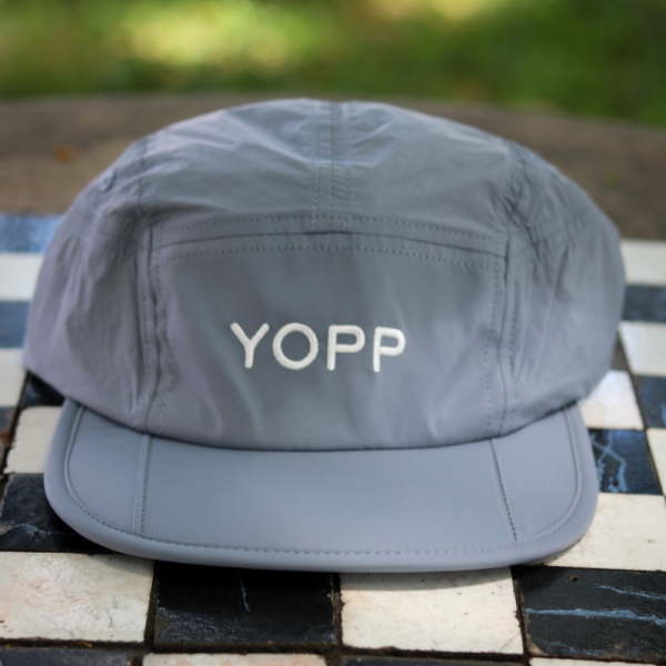 Boné Esportivo Yopp 5 Panel Cinza