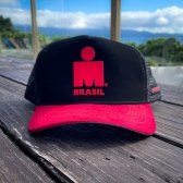 Boné Trucker Ironman Brasil IM01 – Vermelho