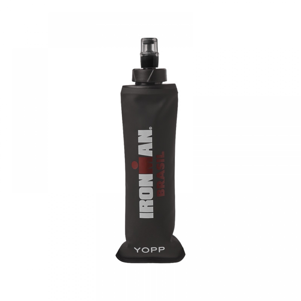Garrafa Dobrável Yopp Ironman Brasil Soft Flask 250ml