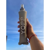 Garrafa Dobrável Yopp Soft Flask Cinza 350ml