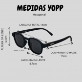 Óculos de Sol Yopp Polarizado Uv400 Vem com Nóis
