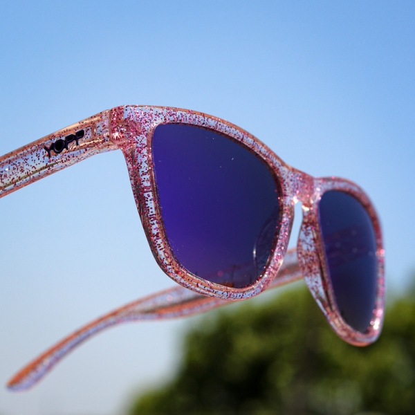 Óculos de Sol Yopp Polarizado Uv400 Glitter Roxo