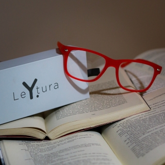 Óculos de Leitura Yopp Retangular Vermelho